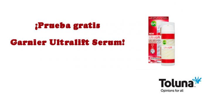 Prueba gratis Garnier Ultralift Serum