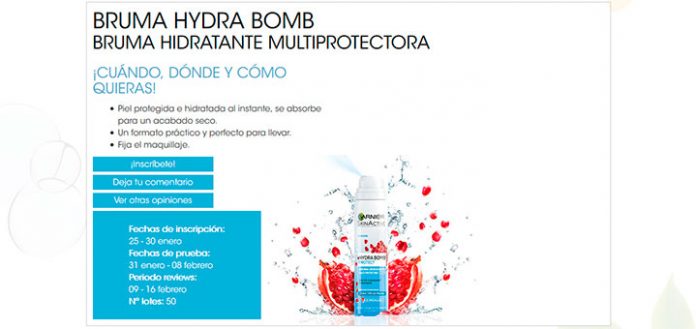 Buscan testadoras de Bruma Hydra Bomb