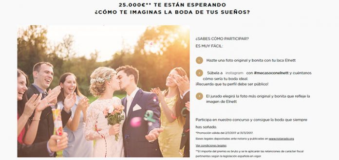 Elnett te regala la boda de tus sueƱos