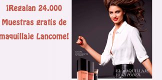 Muestras gratis de maquillaje Lancome Muestras gratis de maquillaje Lancome