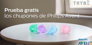 Prueba gratis Chupones Philips Avent con Trybe Prueba gratis Chupones Philips Avent con Trybe
