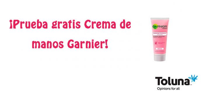Prueba gratis Crema de manos Garnier