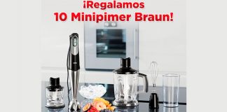 Regalan 10 Minipimer Braun