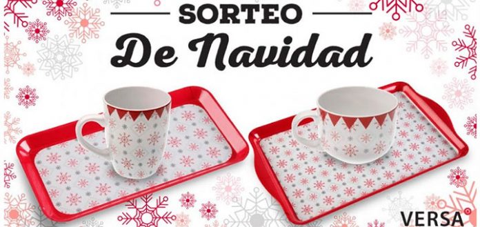 Sortean un juego de desayuno Christmas Time de Versa