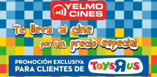 Ve al cine por un precio especial con Yelmo Cines y Toys R Ve al cine por un precio especial con Yelmo Cines y Toys R