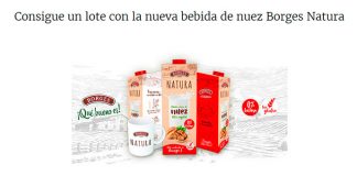Gana un lote con la bebida de nuez Borges Natura Gana un lote con la bebida de nuez Borges Natura