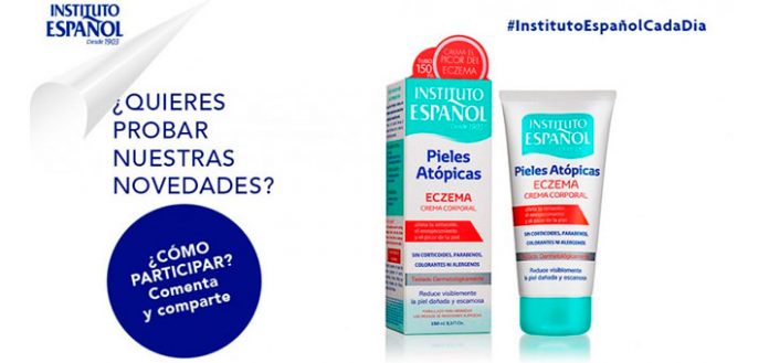 Instituto Español sortea Cremas Eczema