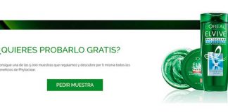 5.000 muestras gratis de Elvive Phytoclear 5.000 muestras gratis de Elvive Phytoclear