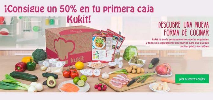 Consigue un 50% en tu primera caja Kukit