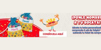 Consigue una bolsa con tu nombre con Tulipan Consigue una bolsa con tu nombre con Tulipan