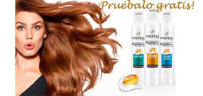 Descubre gratis el nuevo Acondicionador en Espuma de Pantene