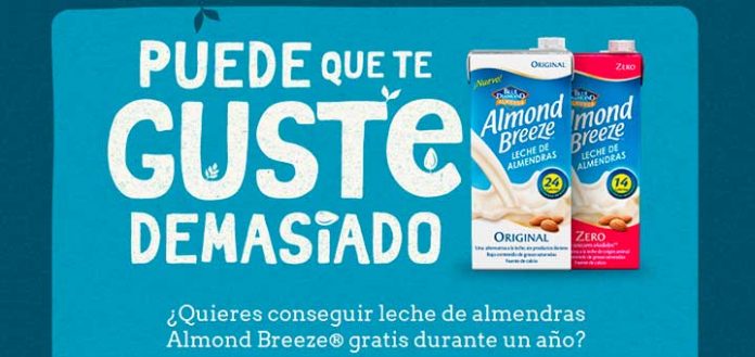 Gana Almond Breeze gratis durante un año