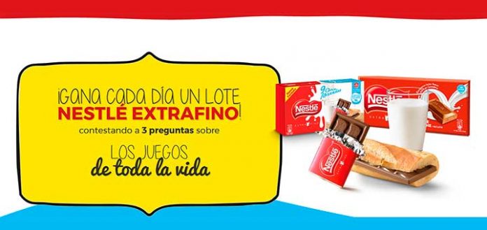 Gana cada día un lote Nestlé Extrafino