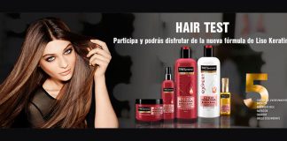 Gana una de las 5 gamas de Liso Keratina TRESemmé Gana una de las 5 gamas de Liso Keratina TRESemmé
