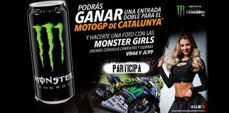 Gana una entrada doble para Moto GP con Monster Energy Gana una entrada doble para Moto GP con Monster Energy