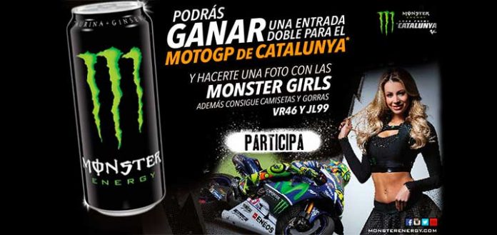 Gana una entrada doble para Moto GP con Monster Energy