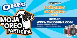 Oreo sortea 1 cámara acuática al día Oreo sortea 1 cámara acuática al día