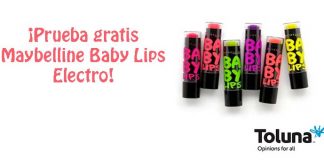 Prueba gratis Maybelline Baby Lips Electro Prueba gratis Maybelline Baby Lips Electro