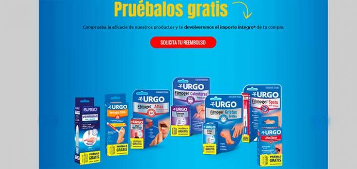 Prueba gratis productos Urgo
