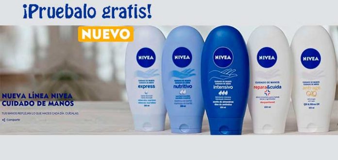 Sortean 50 cremas de manos Nivea