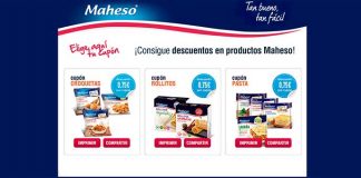 Cupones descuento en productos Maheso Cupones descuentos en productos Maheso