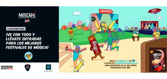 Disfruta de festivales gratis con Nescafé