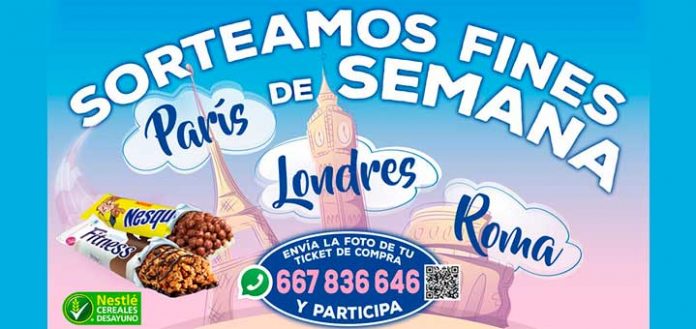 Gana un viaje con barritas Nestlé