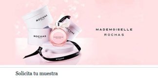 Muestras gratis de Mademoiselle Rochas Muestras gratis de Mademoiselle Rochas
