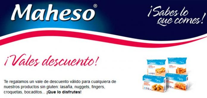 Nuevos cupones descuento de Maheso