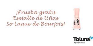 Prueba gratis Esmalte de Uñas So Laque de Bourjois Prueba gratis Esmalte de Uñas So Laque de Bourjois