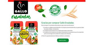 Prueba gratis Gallo Ensaladas