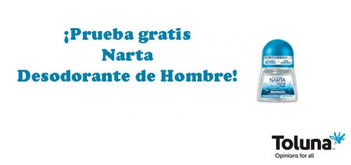 Prueba gratis Narta Desodorante de Hombre