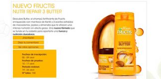 Prueba gratis Nutri Repair 3 Butter Prueba gratis Nutri Repair 3 Butter