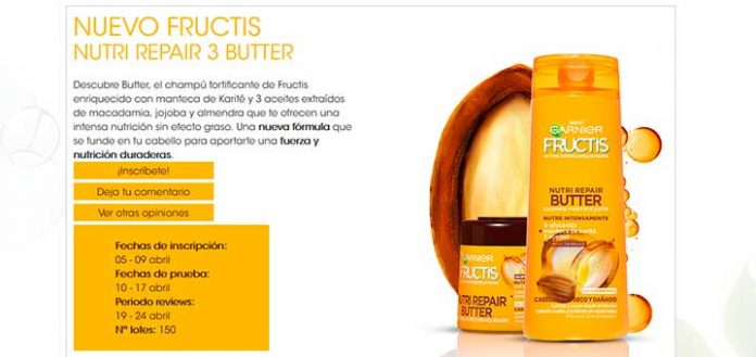 Prueba gratis Nutri Repair 3 Butter