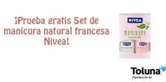 Prueba gratis Set de manicura natural francesa Nivea Prueba gratis Set de manicura natural francesa Nivea