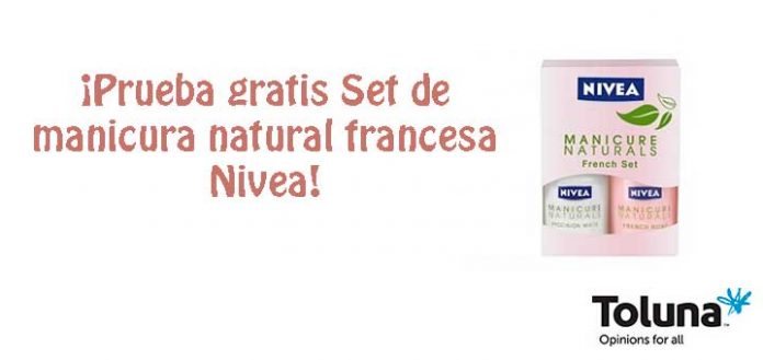 Prueba gratis Set de manicura natural francesa Nivea