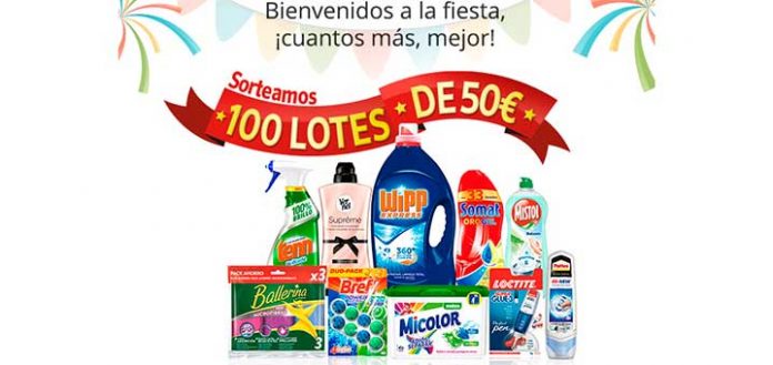 Regalan 100 lotes Henkel