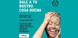The Body Shop regala muestras gratis de mascarillas The Body Shop regala muestras gratis de mascarillas