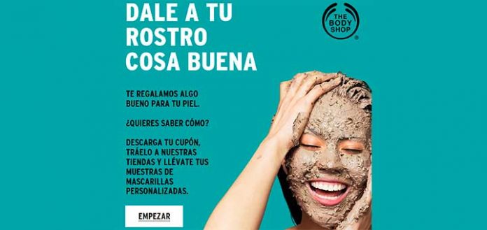 The Body Shop regala muestras gratis de mascarillas