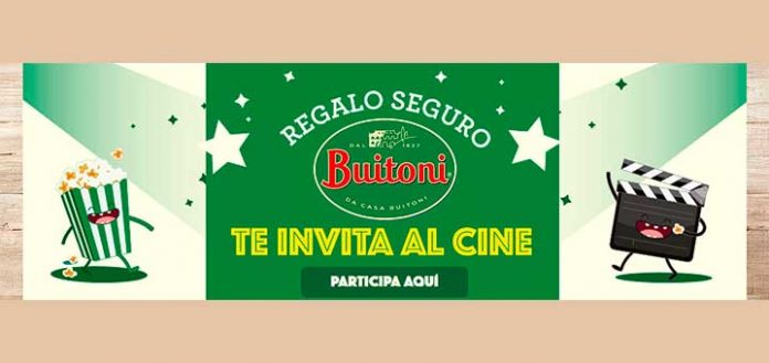 Entradas de cine gratis con Buitoni