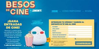 Gana entradas de cine con Smint Gana entradas de cine con Smint