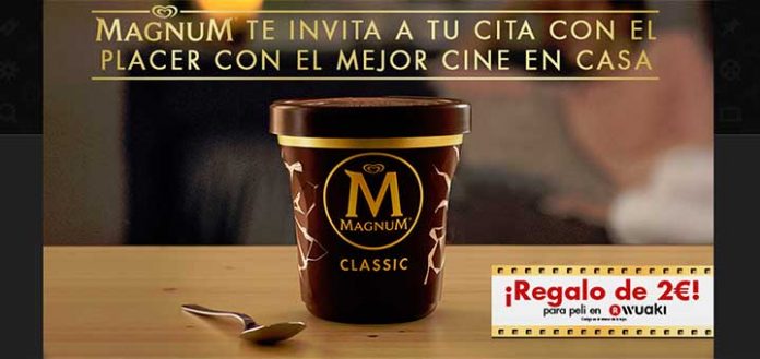 Magnum invita a ver pelis gratis en casa