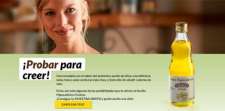 Muestras gratis de Aceite Hipocalórico Ordesa Muestras gratis de Aceite Hipocalórico Ordesa