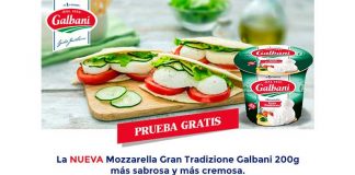 Prueba gratis la nueva Mozzarella Gran Tradizione Galbani
