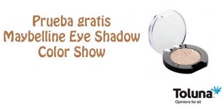 Prueba gratis Maybelline Eye Shadow Color Show Prueba gratis Maybelline Eye Shadow Color Show