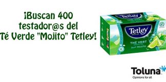 Prueba gratis Té Verde «Mojito» Tetley Prueba gratis Té Verde "Mojito" Tetley