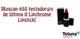 Prueba gratis Ultima II Lipchrome Lipstick Prueba gratis Ultima II Lipchrome Lipstick
