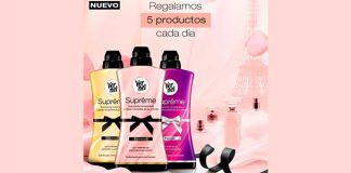 Regalan 5 productos Vernel Suprême Romance al día Regalan 5 productos Vernel Suprême Romance al día