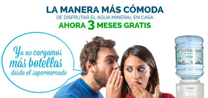 3 meses agua gratis acquajet