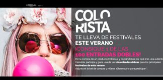 Colorista reparte 100 entradas dobles a festivales Colorista reparte 100 entradas dobles a festivales